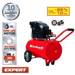 Compressore 50lt. ad olio Einhell - TE-AC 270/50/10