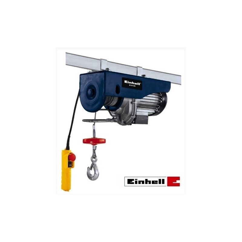 Paranco/Argano/Montacarico/Montacarichi elettrico 250/500Kg Einhell -