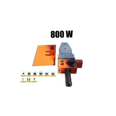Polifusore/Saldatore per tubi in polipropilene 800W con 6 matrici e ac