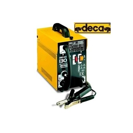 Saldatrice a filo NO GAS compatto 130 Amp Deca - DECASTAR 130AC