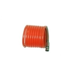 Tubo aria compressa spirale/spiralato in PVC ad innesto rapido 4m