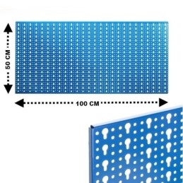 Griglia/Pannello forato porta attrezzi/utensili 100x50cm