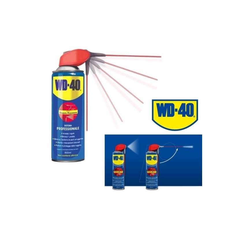 Spray multifunzione/Lubrificante/Sbloccante/Pulitore spray 500ml  - WD