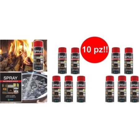 Accendifuoco/Fuoco istantaneo/Firestarter spray per camini/stufe/barbe