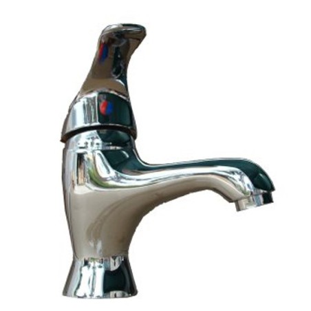 Rubinetto monocomando mix/miscelatore lavabo cromato - Mod. Aurora