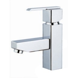 Rubinetto monocomando mix/miscelatore lavabo cromato Kippen - Mod. Pan