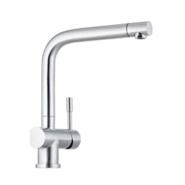 Franke Atlas  monocomando inox Canna alto acciaio inox