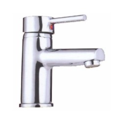 Rubinetto monocomando mix/miscelatore lavabo cromato - Mod. Birillo