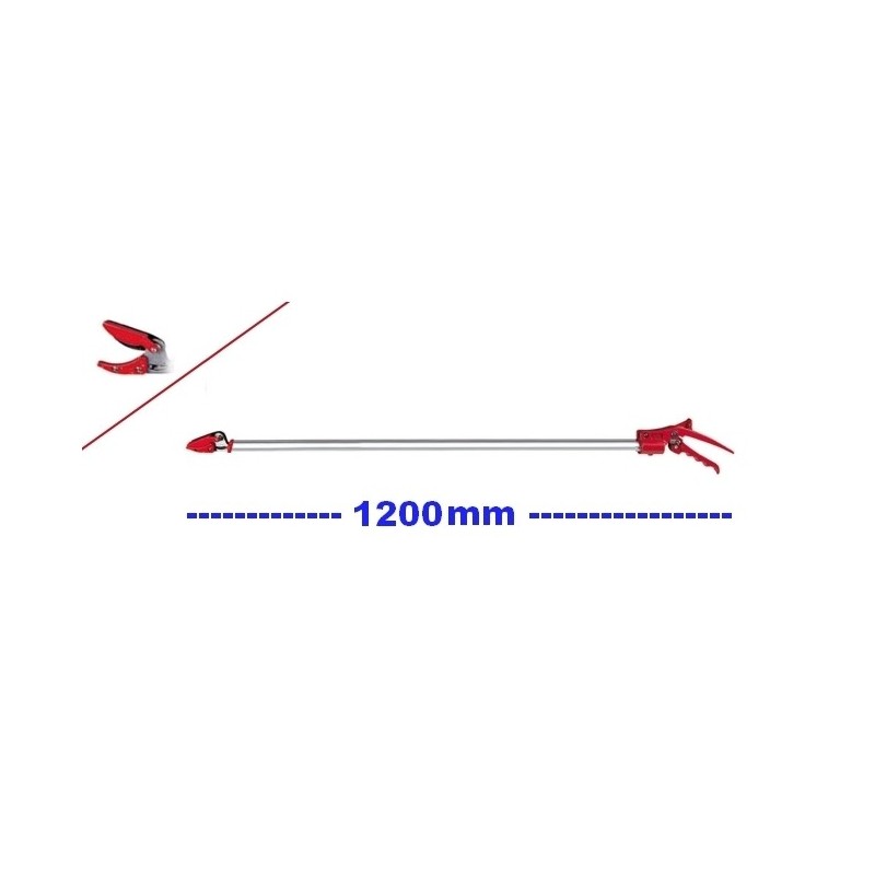 Pinza/Forbici/Cesoia raccogli frutta/asparagi 1200mm