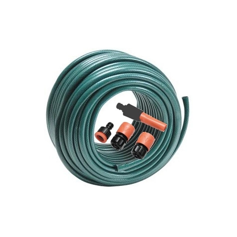 Tubo irrigazione 10m con set raccordi