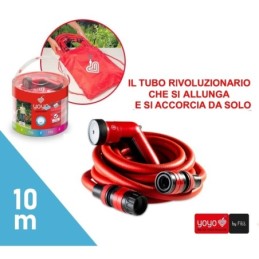 Tubo irrigazione/multi uso estensibile con pistola e set raccordi  Fit