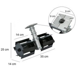 Accessorio Motozappa/Motocoltivatore Fresa/Zappa/Zappetta/Coltivatore