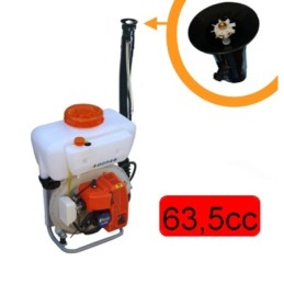 Atomizzatore a scoppio 63,5cc 16lt. a spalla/zaino Deluxe - 3WF-16