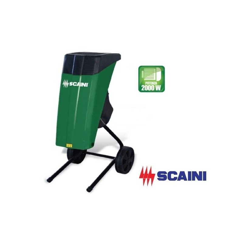 Biotrituratore/Trituratore/Sminuzza rami/radici/foglie elettrico 2000W