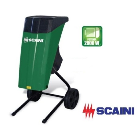 Biotrituratore/Trituratore/Sminuzza rami/radici/foglie elettrico 2000W