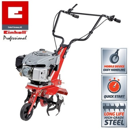 Motozappa/Trattore/Motocoltivatore 4 tempi a benzina 139cc Einhell - G