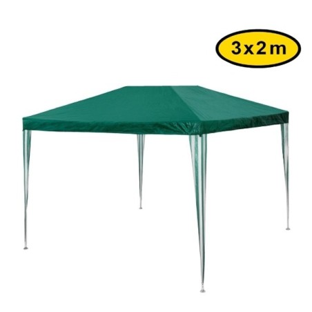 Gazebo pieghevole impermeabile in alluminio 3x2m Verde - Mod. Mini Ign