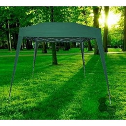 Gazebo pieghevole impermeabile in alluminio 3x2m Verde - Mod. Mini Ign