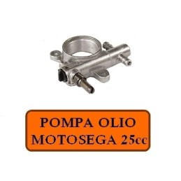 Pompa olio/Ricambio per motosega 25cc