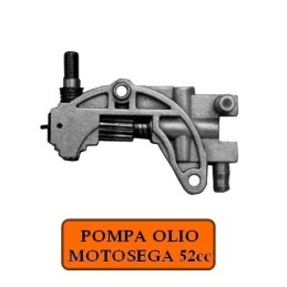 Pompa olio/Ricambio per motosega 52cc