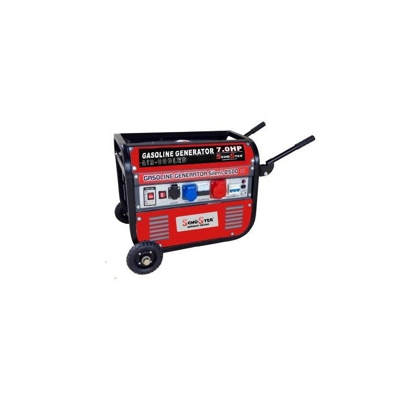 Gruppo elettrogeno/Generatore di corrente 2800W - 220/380V con ruote