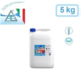 Antialghe/Alghicida per piscina/piscine con effetto schiarente 5kg C.A