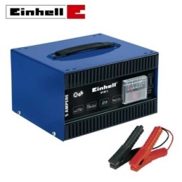 Caricabatterie moto/autoveicoli/imbarcazioni 5 Amp 12 Volt Einhell - B