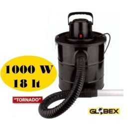 Aspiratore/Aspiracenere/Aspiraceneri/Aspirapolvere 1000W 18lt. Globex