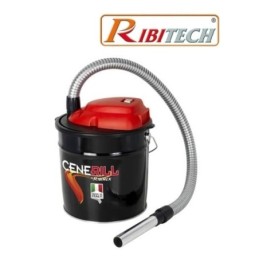 Aspiratore/Aspiracenere/Aspiraceneri/Aspirapolvere 800W 18lt. Ribitech