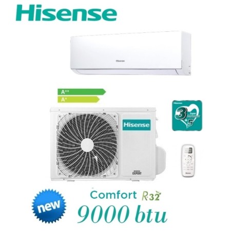 Condizionatore/Climatizzatore INVERTER 9000BTU Hisense New Comfort - D