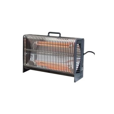 Stufa alogena/elettrica 2 elementi 1500W - Mod. A