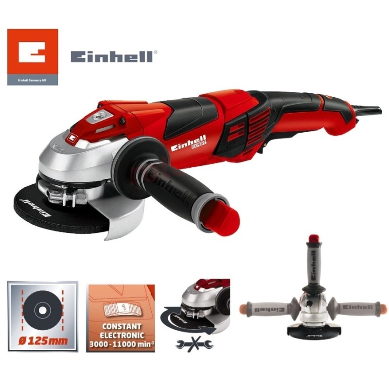 Smerigliatrice angolare/Flex 115mm 1010W Einhell - TE-AG 125 CE