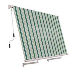 Tenda da Sole a Caduta con Mantovana 300x250 cm Bracci Regolabili Tess