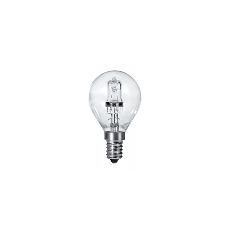 Lampada/Lampadina alogena a risparmio energetico 42W (60W) E14 Sfera C