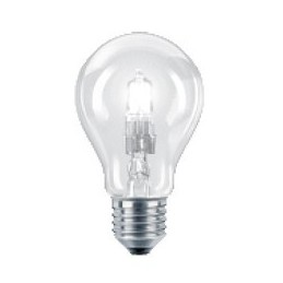 Lampada/Lampadina alogena a risparmio energetico 70W (100W) E27 Goccia