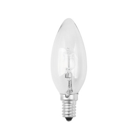 Lampada/Lampadina alogena a risparmio energetico 42W (60W) E14 Oliva C