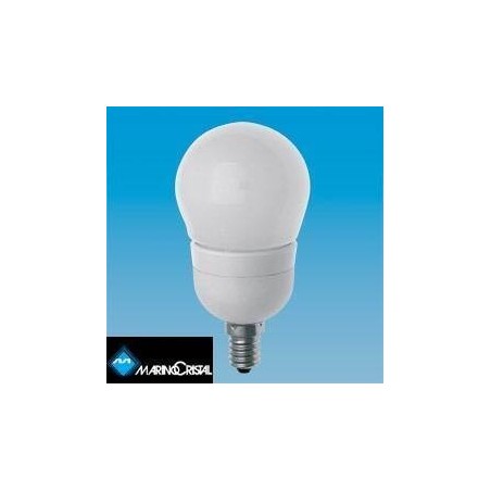 Lampada risparmio energetico 11W E14 Sfera Marino Cristal - 20631