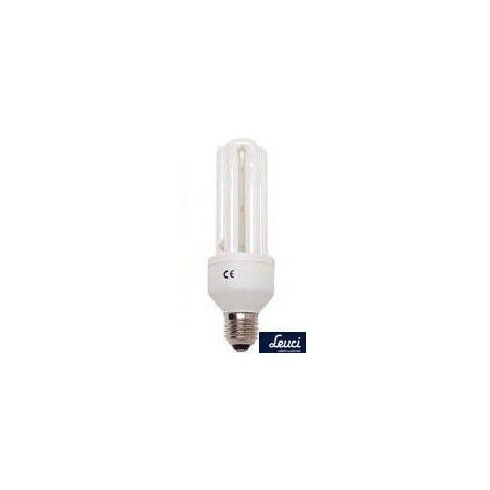 Lampada risparmio energetico 25W E27 3 tubi Leuci Supreme