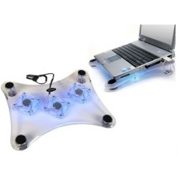 Notebook cool pad/Alza notebook con ventole raffredamento/Ventole per