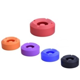 Posacenere/Portacenere in silicone - Mod. Round