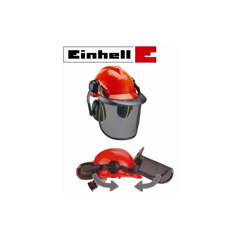 Elmetto/Caschetto/Casco di protezione c/protezione acustica Einhell -