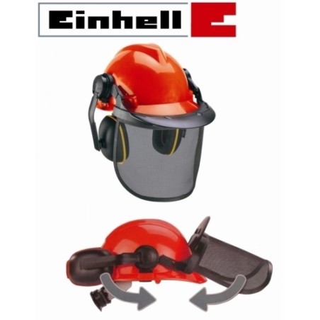 Elmetto/Caschetto/Casco di protezione c/protezione acustica Einhell -