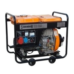 Gruppo elettrogeno/Generatore di corrente diesel 4500W - 220/380V avvi