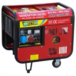 Gruppo elettrogeno/Generatore di corrente diesel 4200W - 220/380V avvi