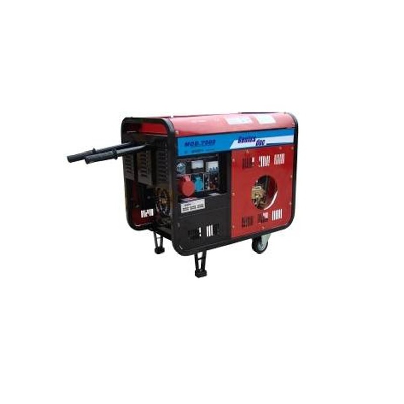 Gruppo elettrogeno/Generatore di corrente diesel 5000W - 220/380V avvi