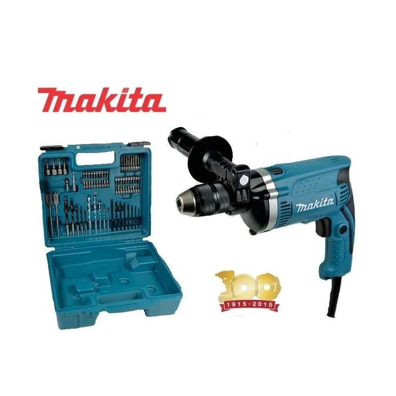 Trapano elettrico a percussione 710W autoserrante 13mm Makita - HP1631