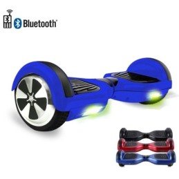 Overboard/Hoverboard/Skateboard elettrico 6,5" con luci led e speaker