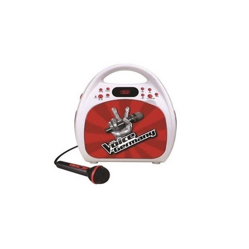 Radio/Lettore cd/Cdplayer/Karaoke con microfono - The Voice of Germany