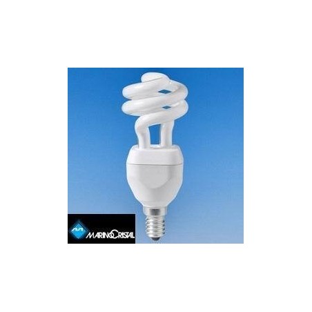 Lampada risparmio energetico 9W E14 Spirale Marino Cristal - 20409