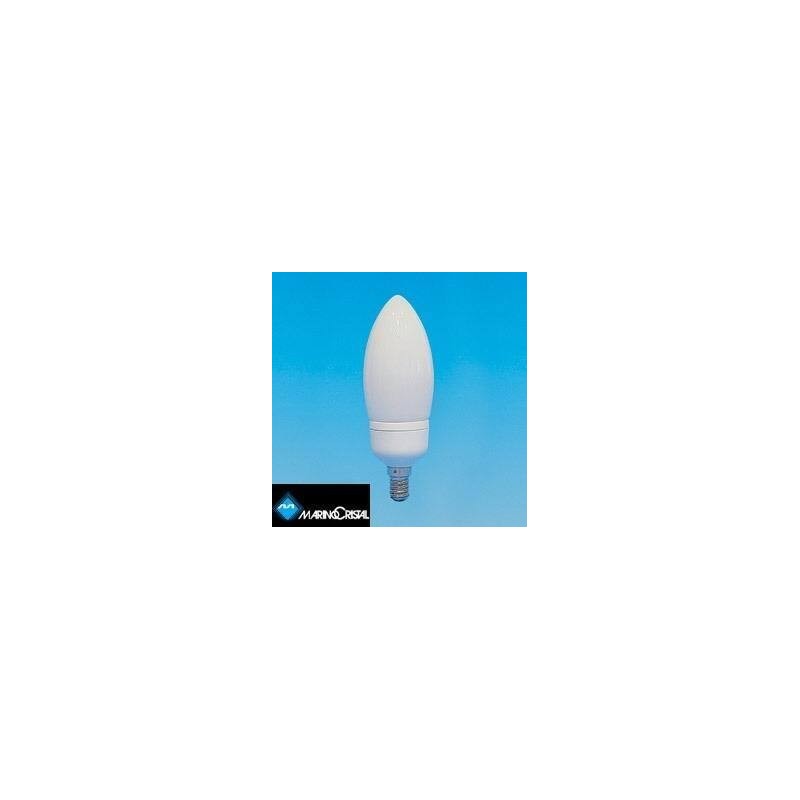 Lampada risparmio energetico 7W E14 Oliva Marino Cristal - 20442